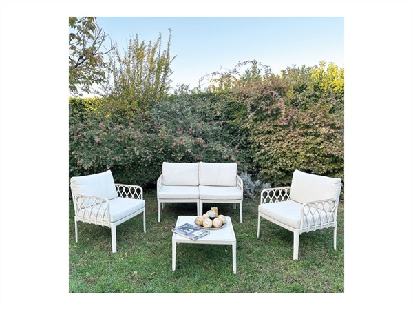 VERDELOOK Cadice, salotto ecru