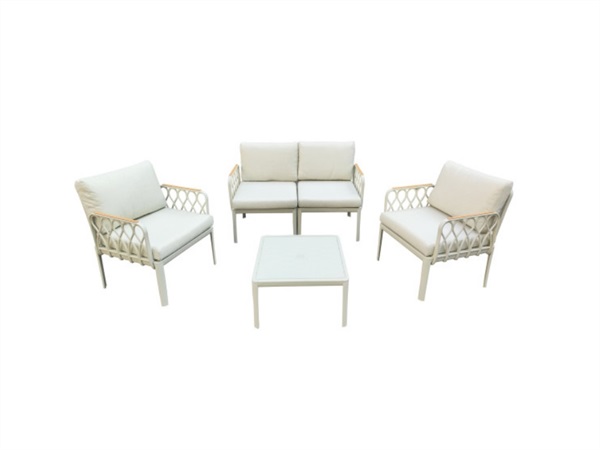 VERDELOOK Cadice, salotto ecru