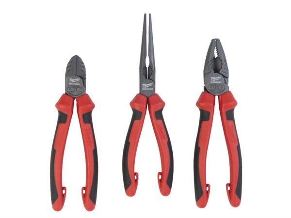 MILWAUKEE Set pinze - 3 pezzi