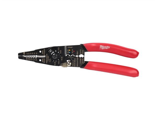 MILWAUKEE Pinza spelafili/crimpatrice multimateriale
