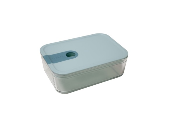 OMADA Pull box chef glass, contenitore vetro 0,75 lt ottanio