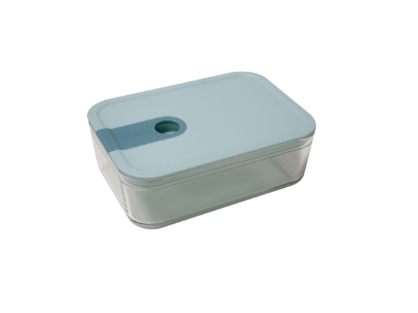 OMADA Pull box chef glass, contenitore vetro 1,1 lt ottanio
