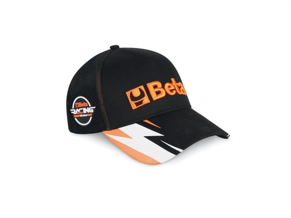 BETA UTENSILI Cappellino Beta trucker nero con visiera curva