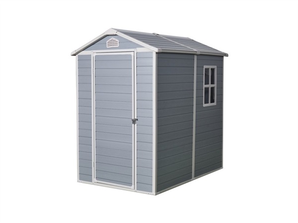 VERDELOOK Boxy, casetta da giardino in plastica 193x134 - h.198 CM
