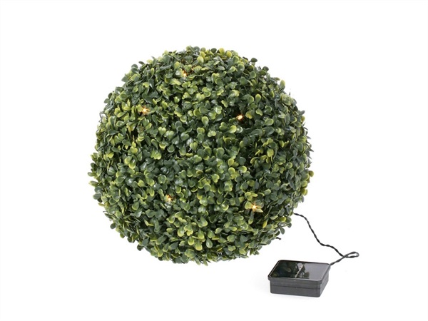 BIZZOTTO Bosso sintetico con led, verde, Ø28 cm