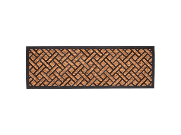 ESSCHERT DESIGN Zerbino in gomma/cocco intreccio XL