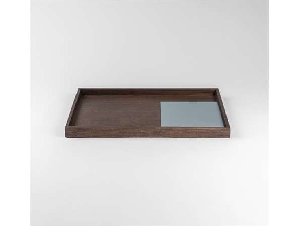 KNINDUSTRIE Materials kn-tile, Vassoio Legno 40x22 cm