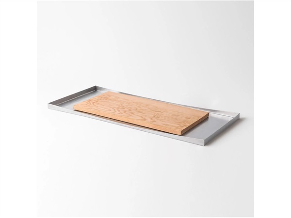 KNINDUSTRIE The cedar plank, Set per affumicare in cedro con vassoio