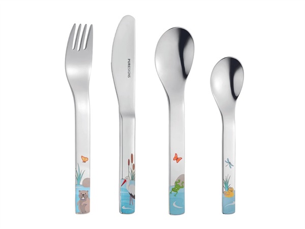 MEPRA S.P.A. Manao, set 4 posate per bambini