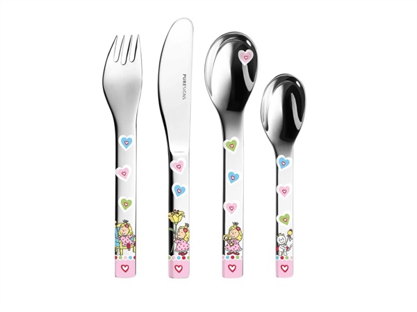 MEPRA S.P.A. Nelia, set 4 posate per bambini