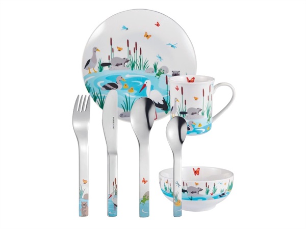 MEPRA S.P.A. Manao, set 7 stoviglie per bambini