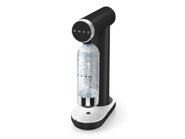 SMEG Gasatore d'acqua, SKC01BLM, nero