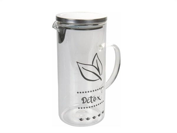 VILLA D'ESTE HOME TIVOLI Caraffa in Vetro borosilicato 1300 ml Detox