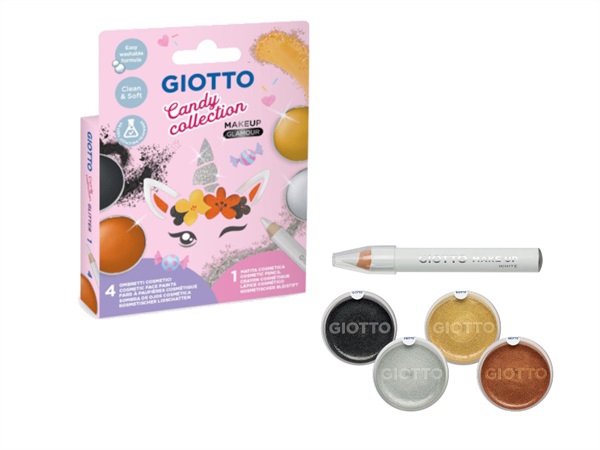 GIOTTO Candy collection, make up glamour ombretti