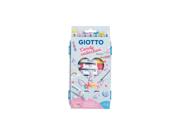 GIOTTO Candy collection, Set tempera 12 ml