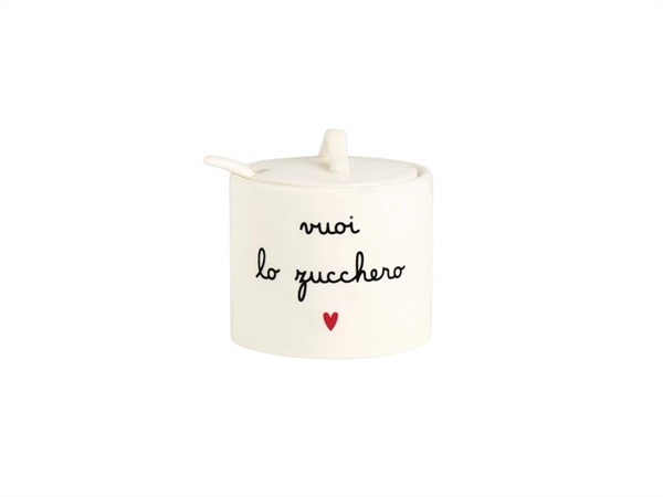 SIMPLE DAY LIVING & LIFESTYLE Zuccheriera Vuoi lo zucchero Ø8 cm