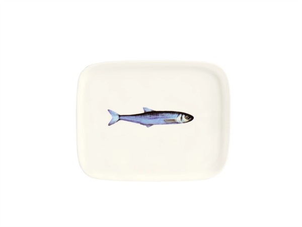 SIMPLE DAY LIVING & LIFESTYLE Piatto rettangolare Sardina