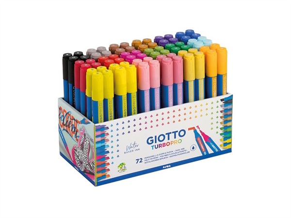 GIOTTO Turbopro, schoolpack, 72 pezzi