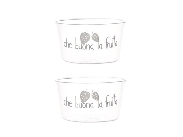 SIMPLE DAY LIVING & LIFESTYLE Set 2 coppette che buona la frutta