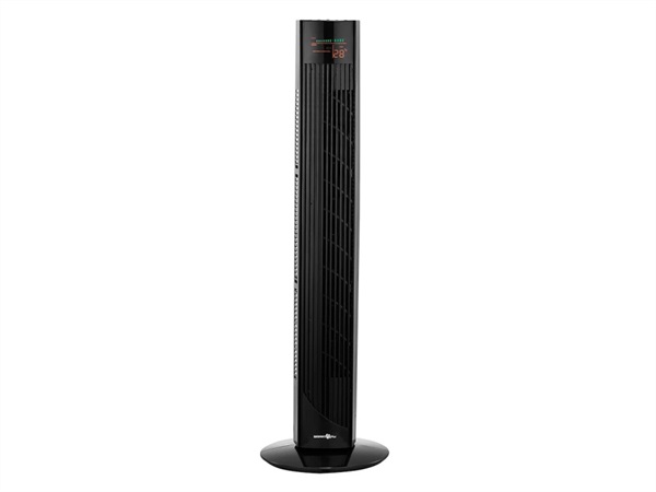 SMARTWAY Ventilatore a torre nero 45 W - STR37TW1