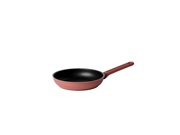 FRATELLI GUZZINI S.P.A. Cook&color, padella Ø24 cm, Rosso mattone