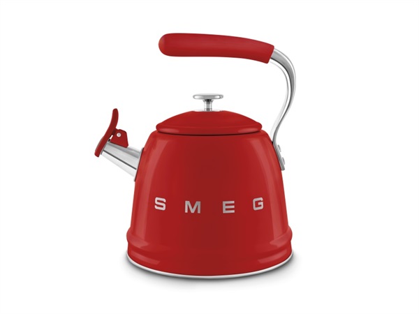 SMEG Bollitore per piano cottura rosso