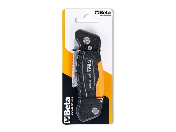 BETA UTENSILI Cutter serramanico 5 posizioni + 2 lame BW 1777BMT