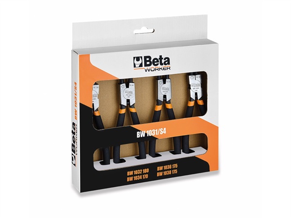 BETA UTENSILI Serie 4 pinze seeger BW 1031/S4