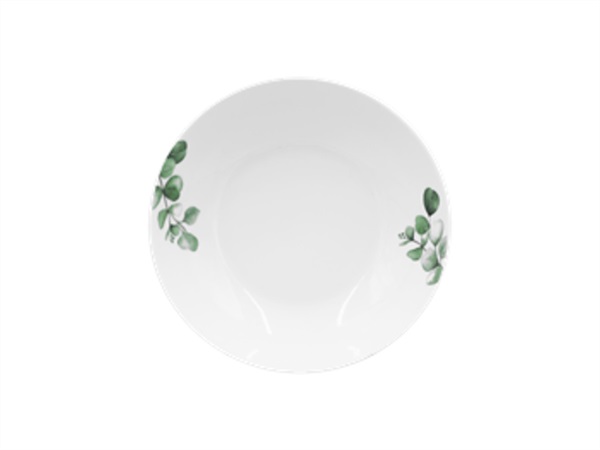LA PORCELLANA BIANCA Sempreverde, piatto fondo - Ø 20 cm