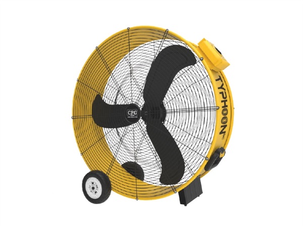 CFG S.P.A. Ventilatore Industriale con Ruote Typhoon ev128