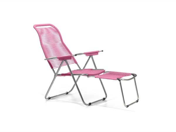 FIAM S.P.A. Poltrona spaghetti alluminio , rosa