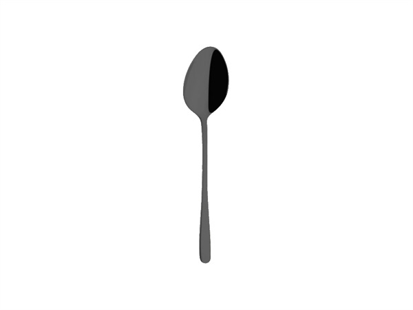 ABERT Bean, set 2 cucchiaini caffè, nero
