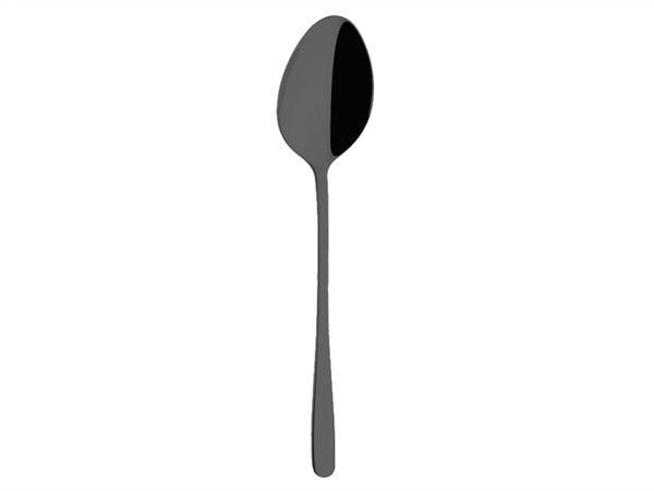 ABERT Bean, set 2 cucchiai tavola, nero