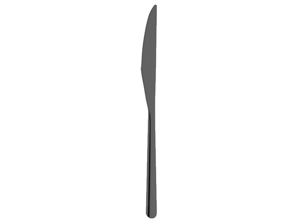 ABERT Bean, set 2 coltelli tavola, nero