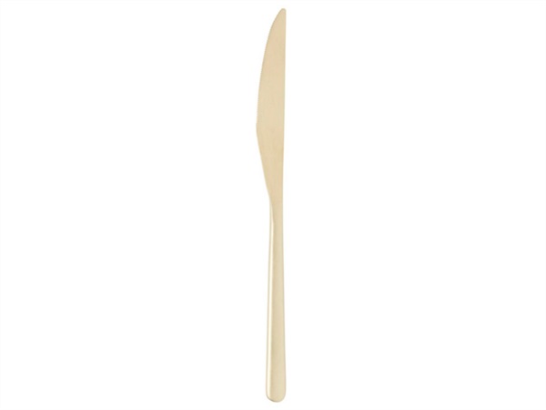 ABERT Bean, set 2 coltelli tavola, champagne