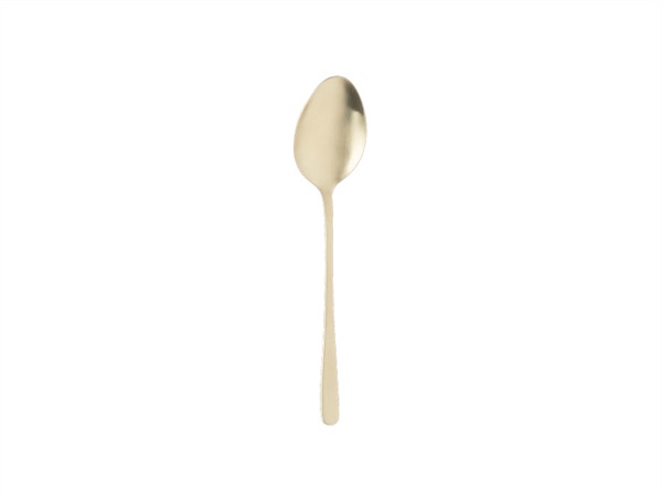 ABERT Bean, set 2 cucchiaini caffè, champagne