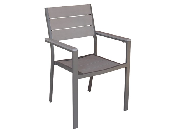 MAGAZZINI COSMA S.P.A. SET 4 POLTRONE CERVIA IMPILABILI TAUPE