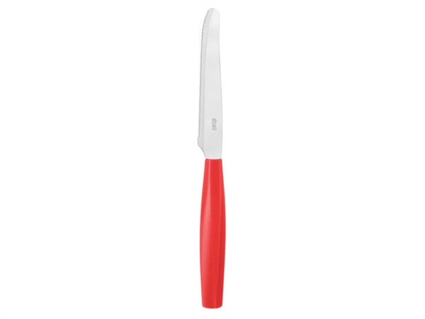 ABERT Exagona, set 6 coltelli tavola, rosso