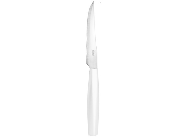 ABERT Exagona, set 6 coltelli bistecca, bianco
