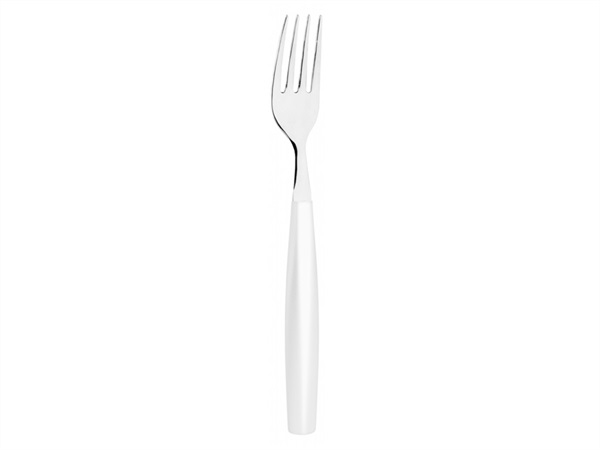 ABERT Exagona, set 6 forchette tavola, bianco