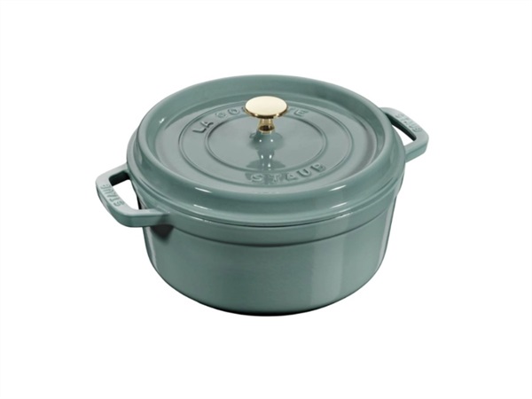 STAUB Cocotte eucalipto, Ø 26 cm
