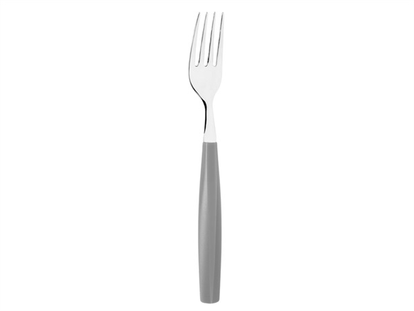 ABERT Exagona, set 6 forchette tavola, grigio