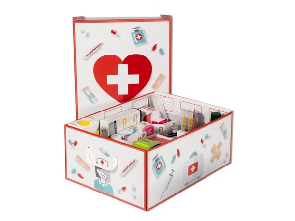 LAVATELLI Scatola guardaroba pharma organizer