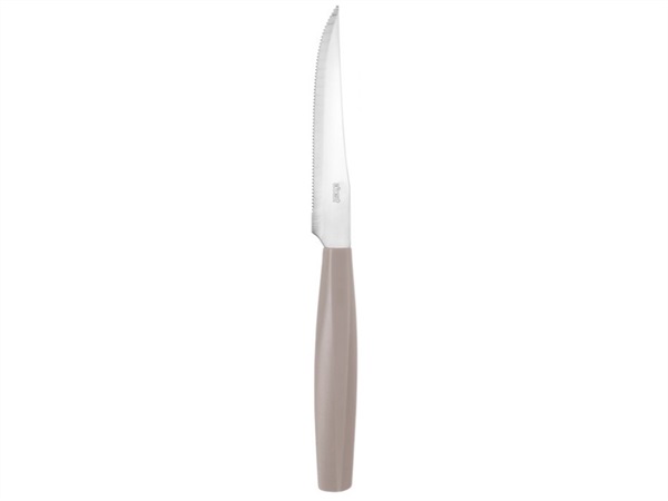 ABERT Exagona, set 6 coltelli bistecca, tortora