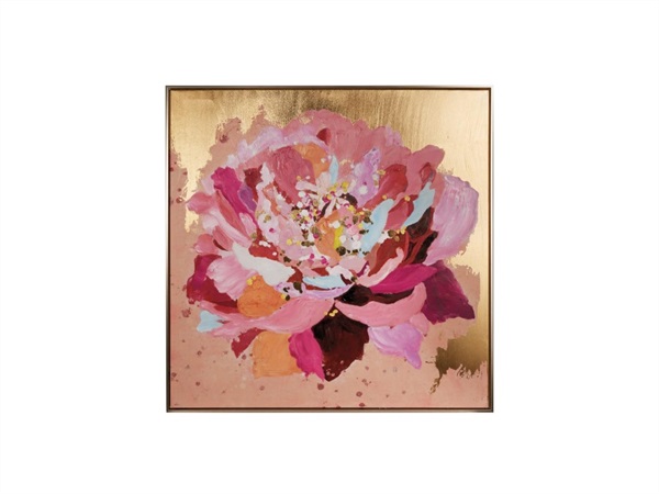 L'OCA NERA Quadro 100x100 con cornice