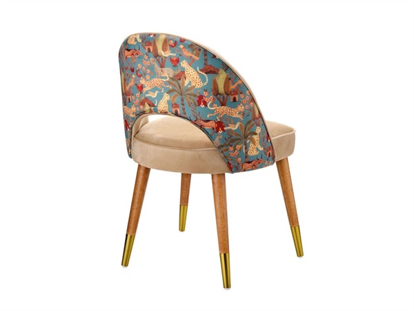 L'OCA NERA Poltroncina beige e celeste
