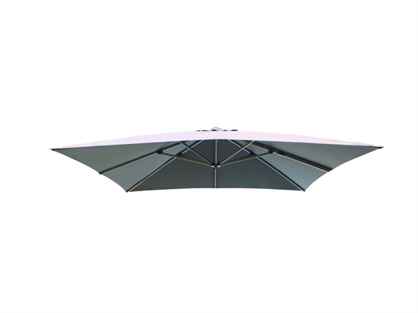 MAGAZZINI COSMA S.P.A. Telo per ombrellone darwin palo laterale, 3x3 m, grigio