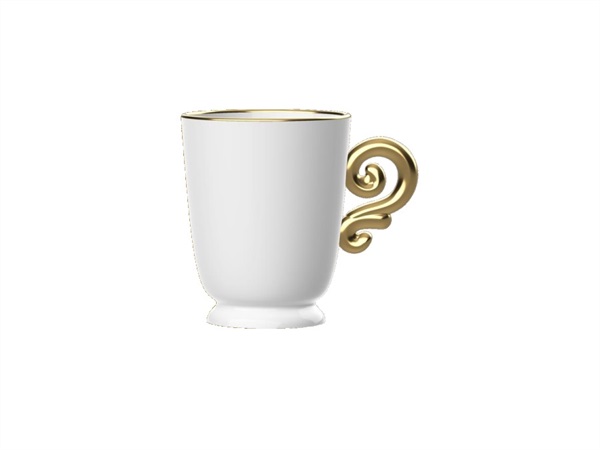 BIALETTI INDUSTRIE Pure gold, mug