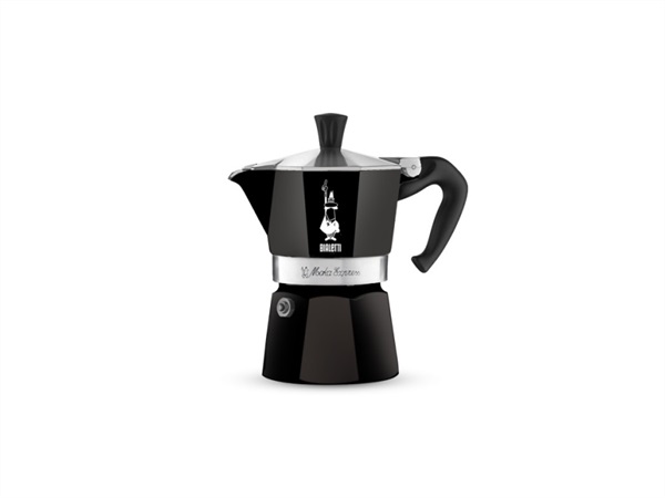 BIALETTI INDUSTRIE Moka express, 6 tazze nera