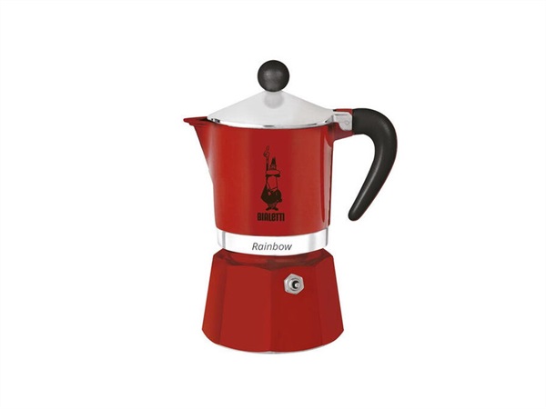 BIALETTI INDUSTRIE RAINBOW MOKA ROSSA 1 TAZZA